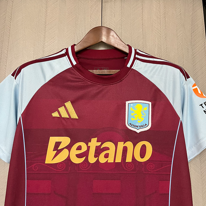 Aston Villa 25/26 Home kit